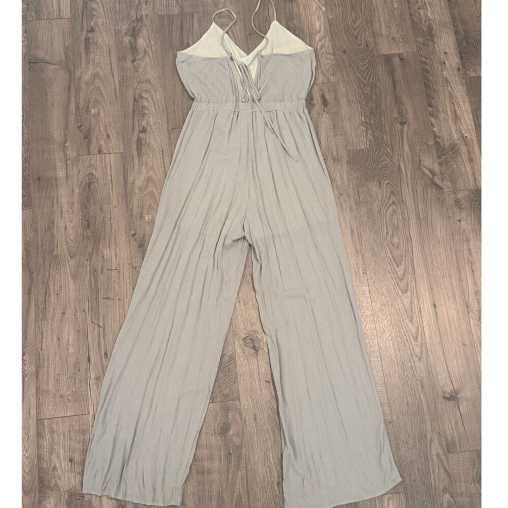 Rokoko Wide Leg Tie Back Sleeveless Jumpsuit Medium - Picture 2 of 7